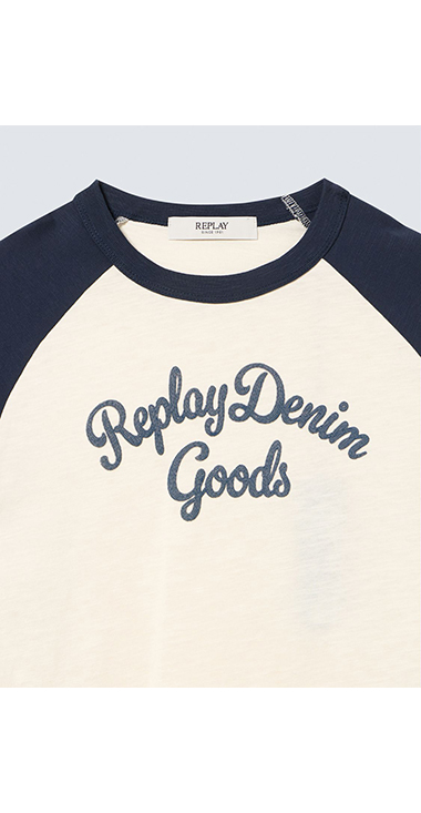 ロゴプリント ロングスリーブTシャツ 詳細画像